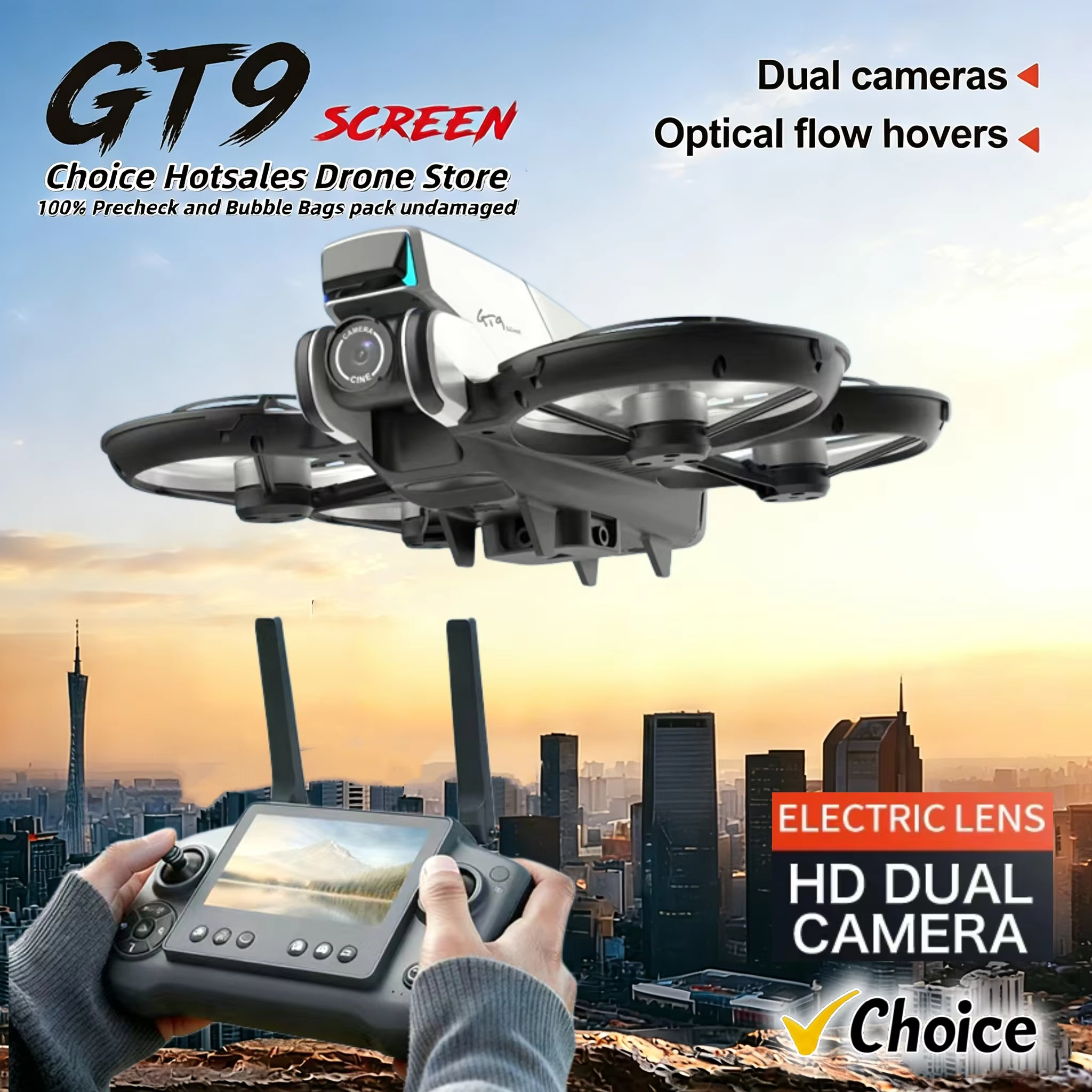 Drone Surveying - New GT9 Drone Professional aerial photography