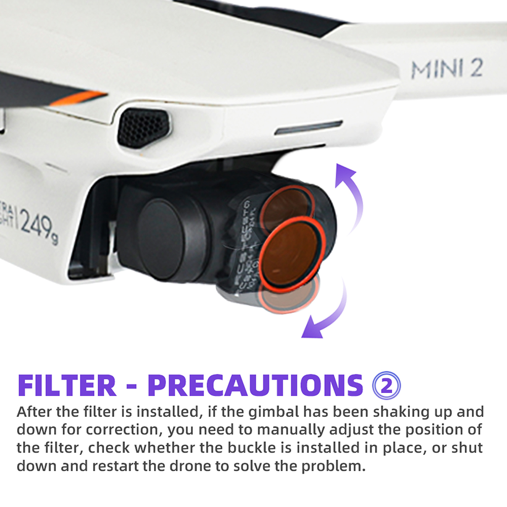 DJI Mini 2 Camera Lens Filter  - Drone Ndvi บทวิจารณ์และราคา
