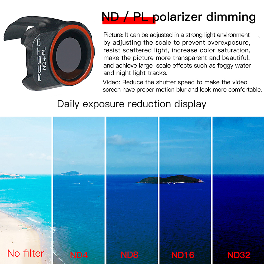 DJI Mini 2 Camera Lens Filter  - Drone Ndvi บทวิจารณ์และราคา