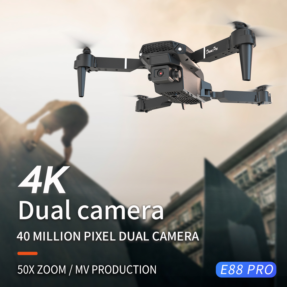 2026 NEW E88 Professional HD 4 - Drone Surveying บทวิจารณ์และราคา