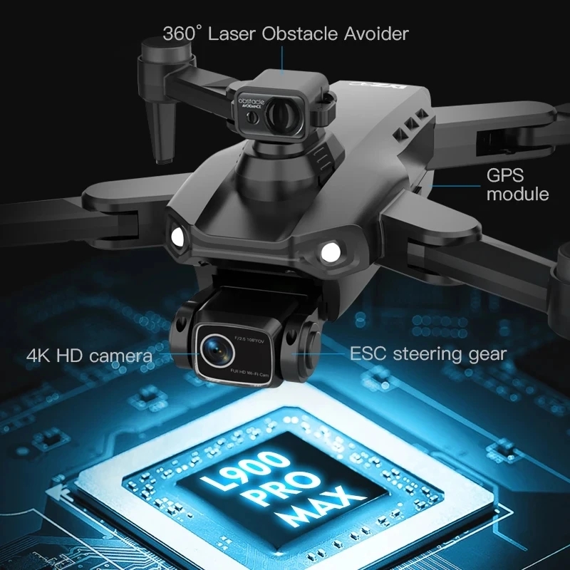 L900 Pro MAX GPS Drone 4K Prof - Drone Surveying บทวิจารณ์และราคา