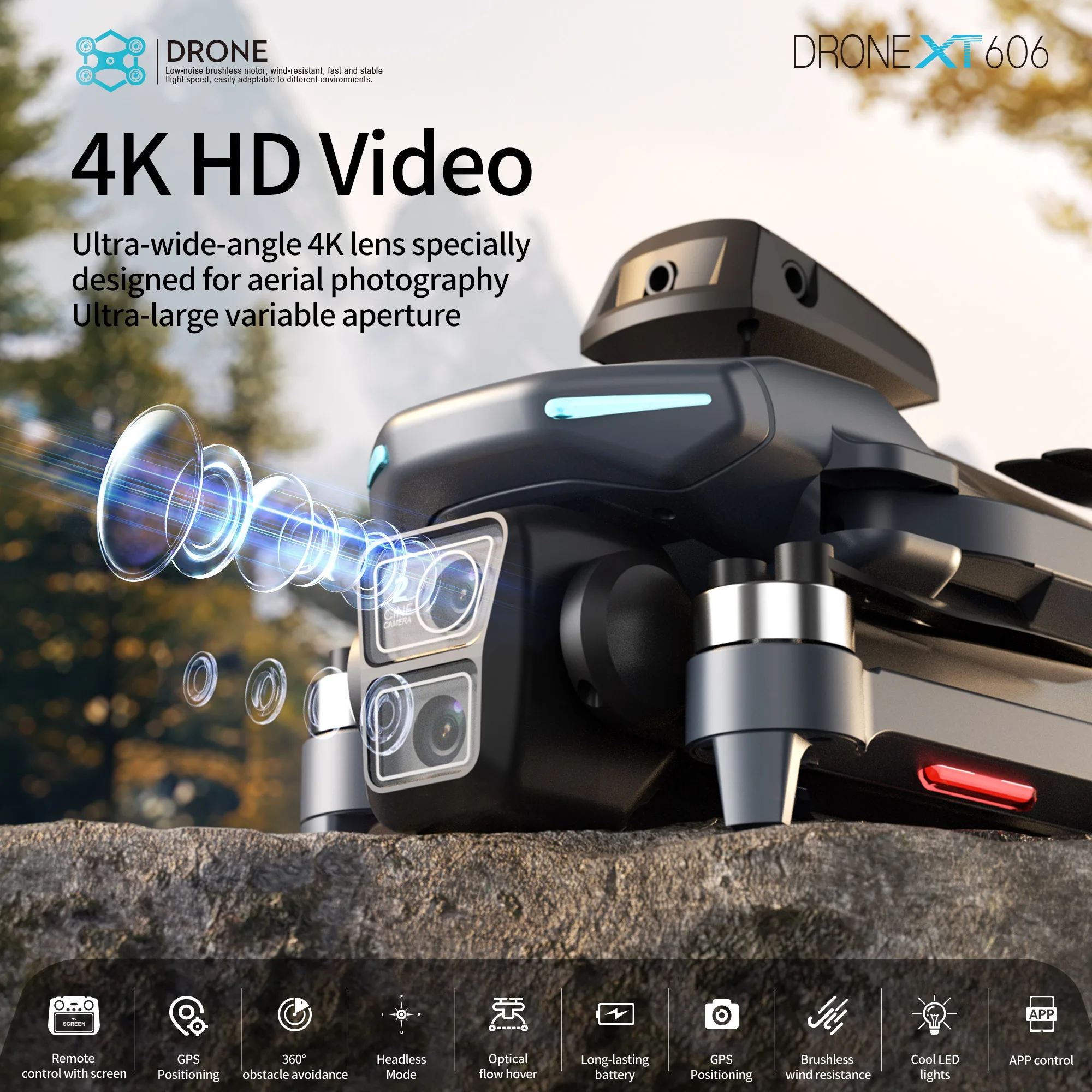 Lenovo XT606 Drone Professiona - Drone Photogrammetry บทวิจารณ์และราคา