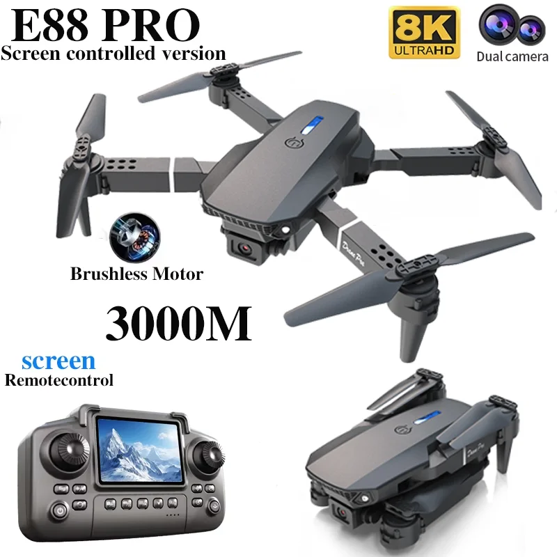 Professional E88 PRO Drone wit - Drone Surveying บทวิจารณ์และราคา