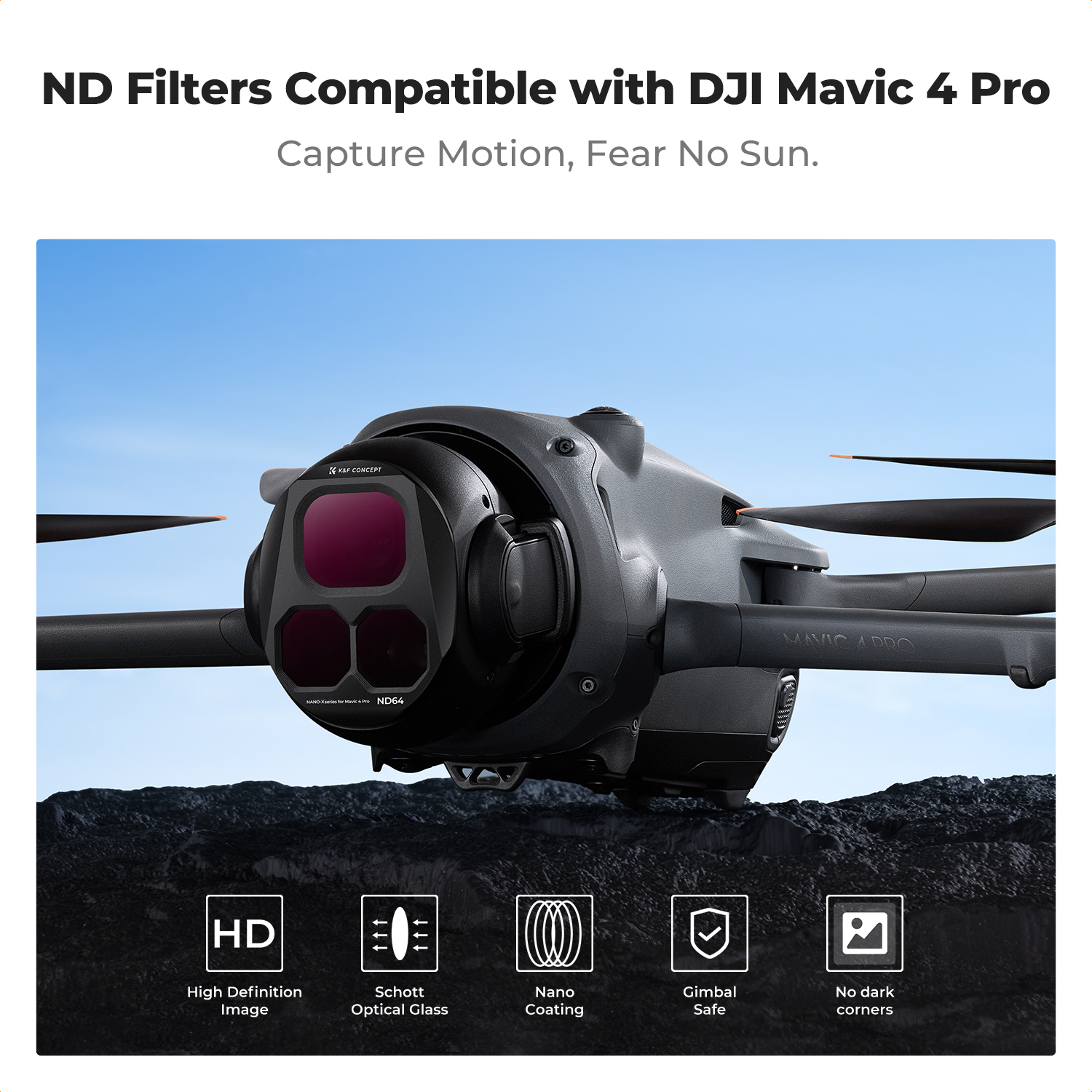 K&F CONCEPT ND Filter Set for  - Drone Ndvi บทวิจารณ์และราคา