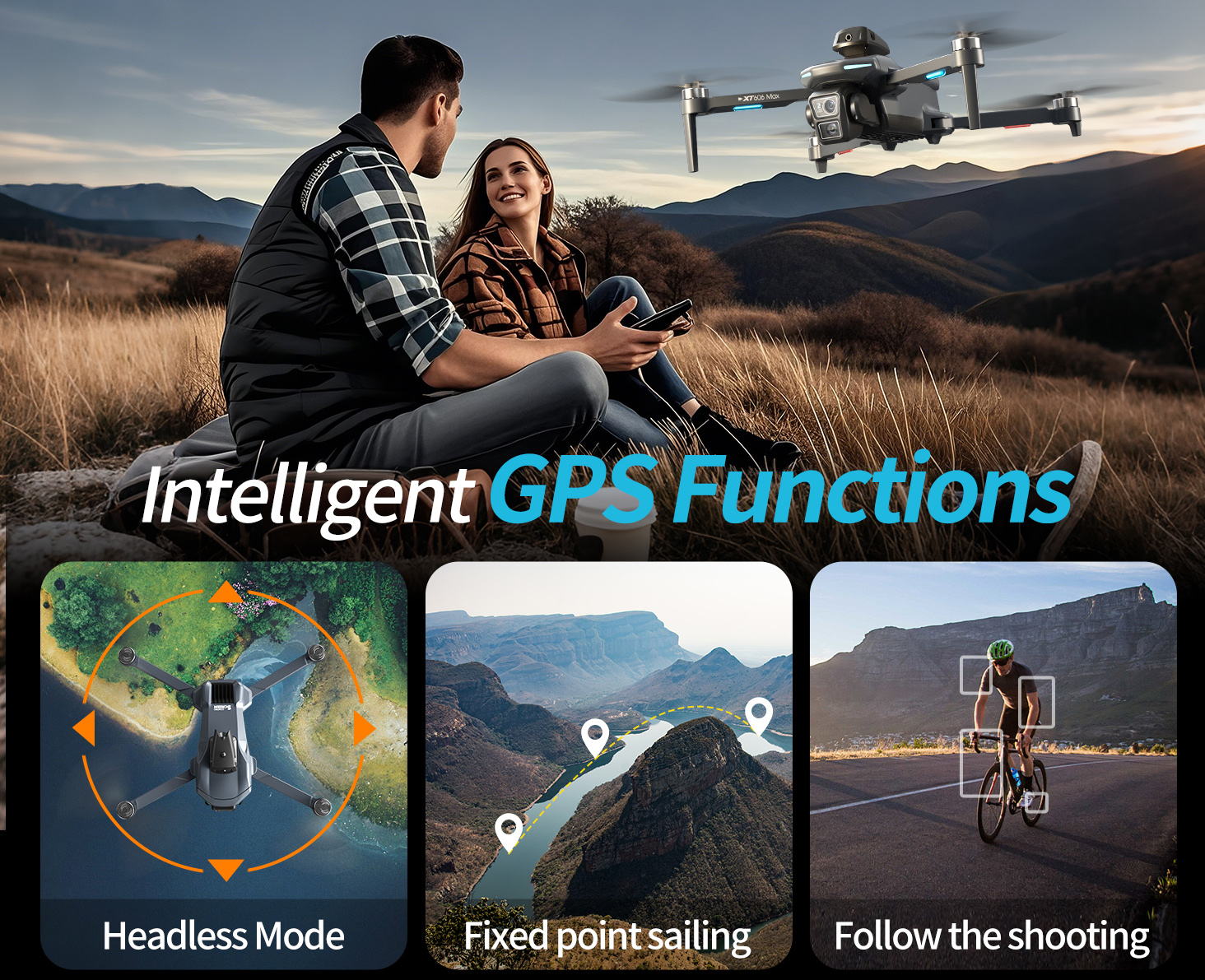 XT606 MAX 3 battery Drone 4k 8 - Drone Thermal Imaging บทวิจารณ์และราคา