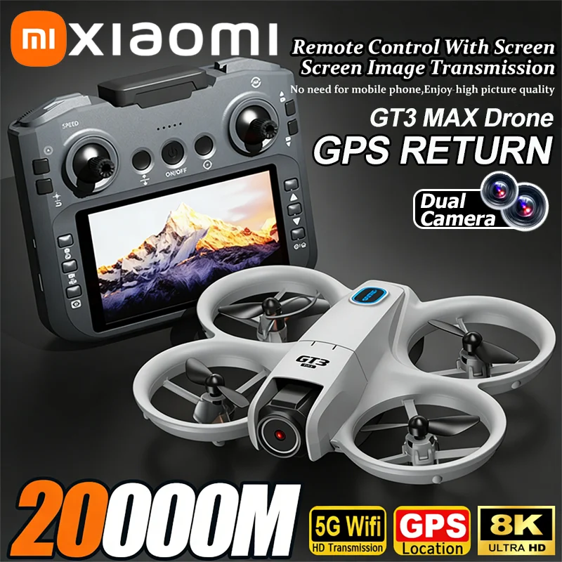 Xiaomi GT3 MAX GPS Drone 8K Ae - Drone Mapping บทวิจารณ์และราคา