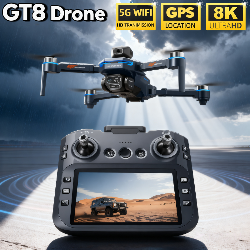 For Genuine GT8 Drone 4K Profe - Drone Thermal Imaging บทวิจารณ์และราคา