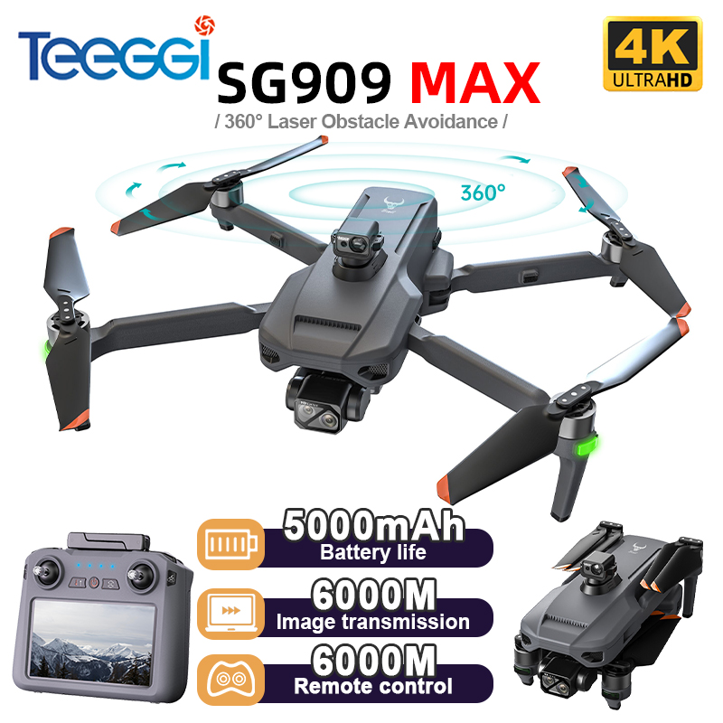 Teeggi SG909 MAX GPS Drone Wit - Drone Thermal Imaging บทวิจารณ์และราคา