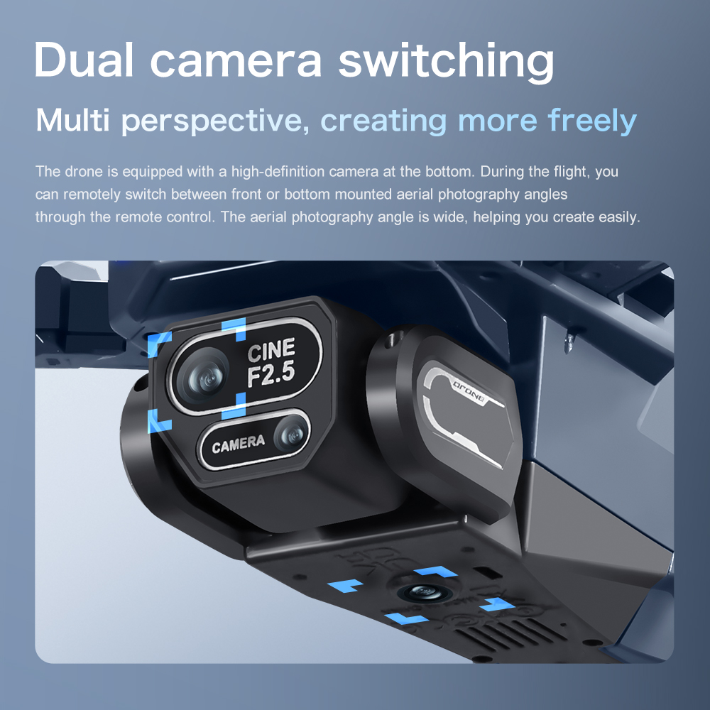 Lenovo GT8 drone 8K HD dual ca - Drone Thermal Imaging บทวิจารณ์และราคา