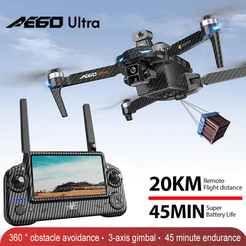 AE60 GPS Drone Professional 8K - Drone Surveying บทวิจารณ์และราคา