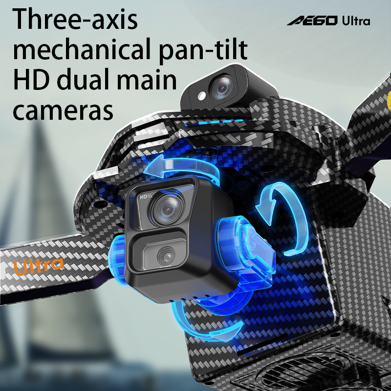 AE60 GPS Drone Professional 8K - Drone Surveying บทวิจารณ์และราคา