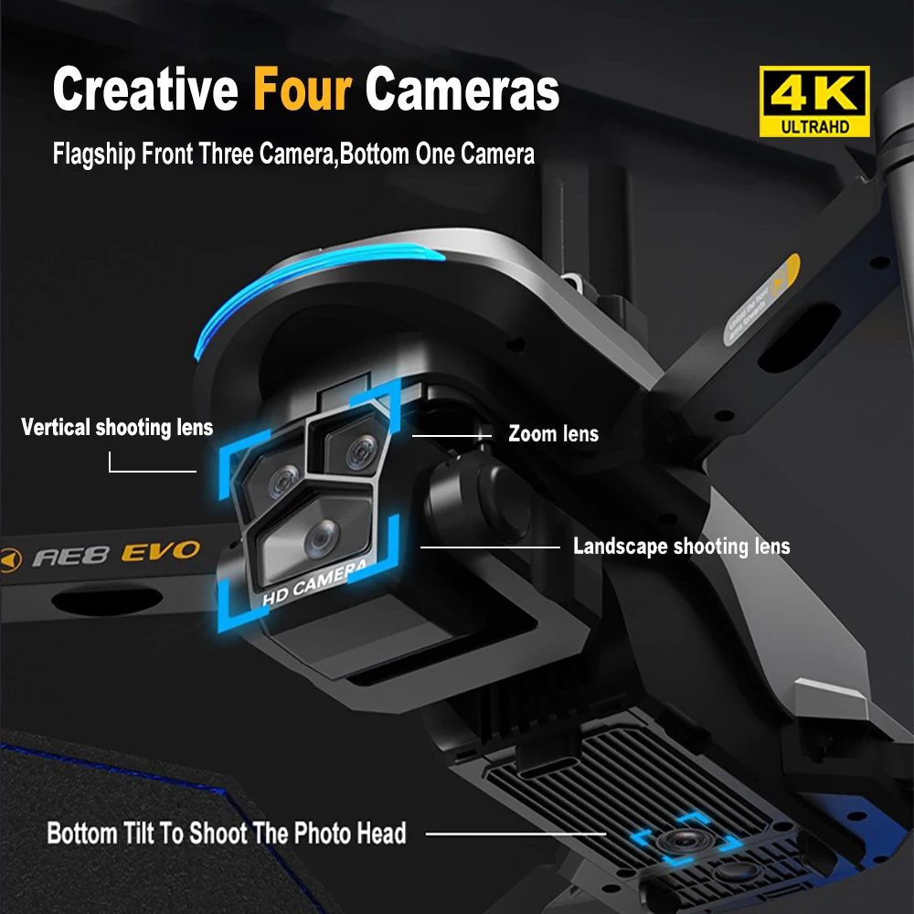 AE8 EVO Drone 4K Professional  - Drone Surveying บทวิจารณ์และราคา