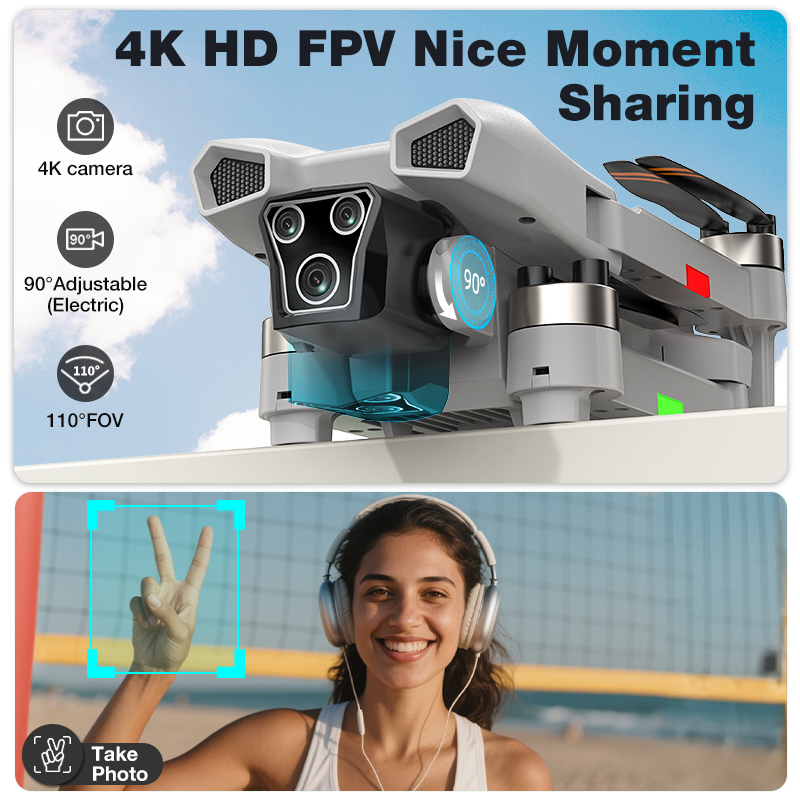 NEW Hot L017 Pro Drone Brushle - Drone Surveying บทวิจารณ์และราคา