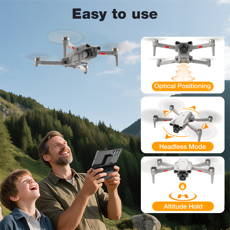 NEW Hot L017 Pro Drone Brushle - Drone Surveying บทวิจารณ์และราคา