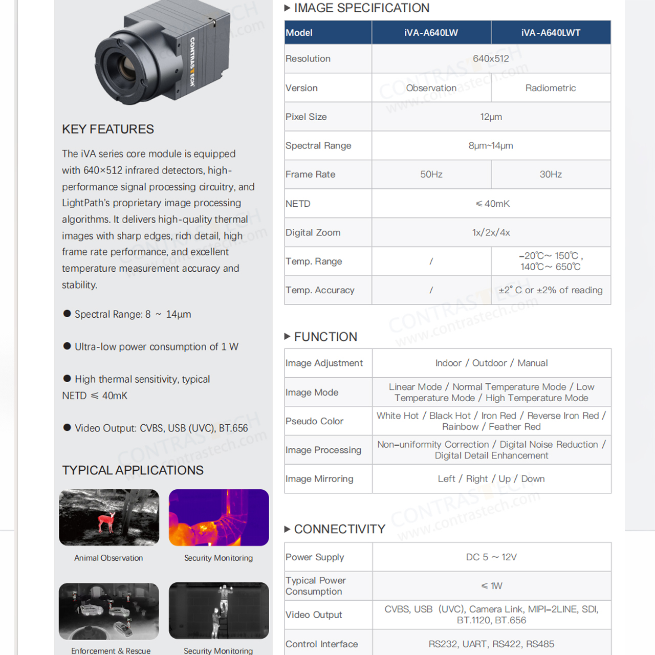 640x512 LWIR Thermal Imaging M - Drone Thermal Imaging บทวิจารณ์และราคา