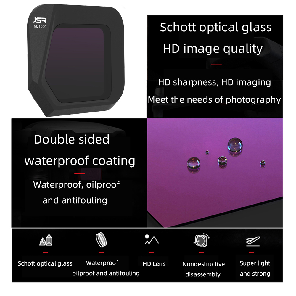 Camera Lens Filter for DJI Mav - Drone Ndvi บทวิจารณ์และราคา
